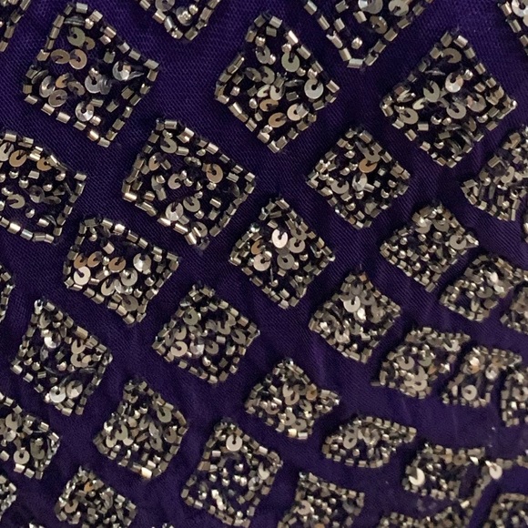 Pisarro nights blouson mother of bride gown purple - Picture 9 of 10